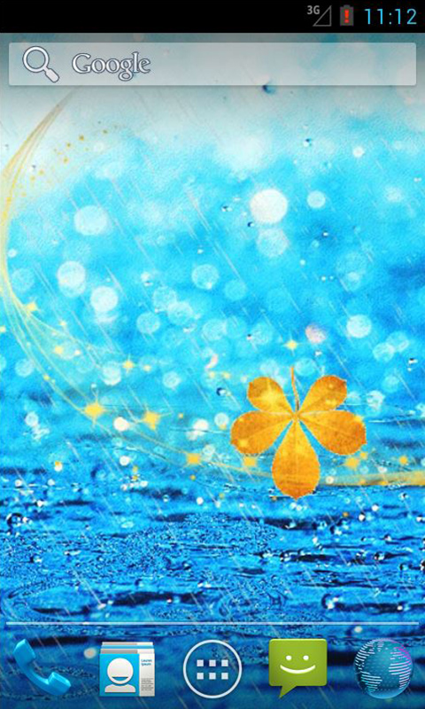 Live Wallpaper Android March Rain Spring Color Earth Leaf Sun