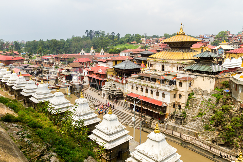 Pashupatinath Temple Wall Mural Wallpaper Murals Wallsheaven
