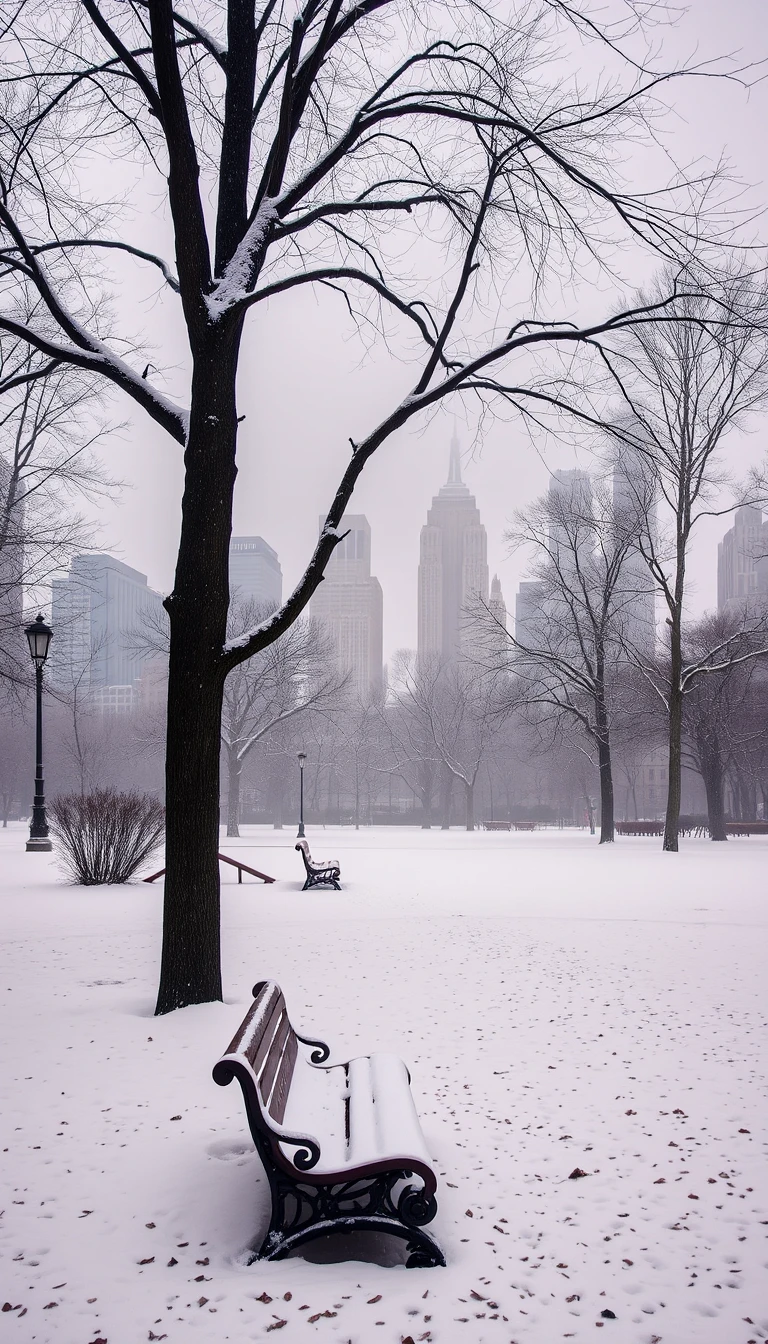 New York Winter Wallpaper