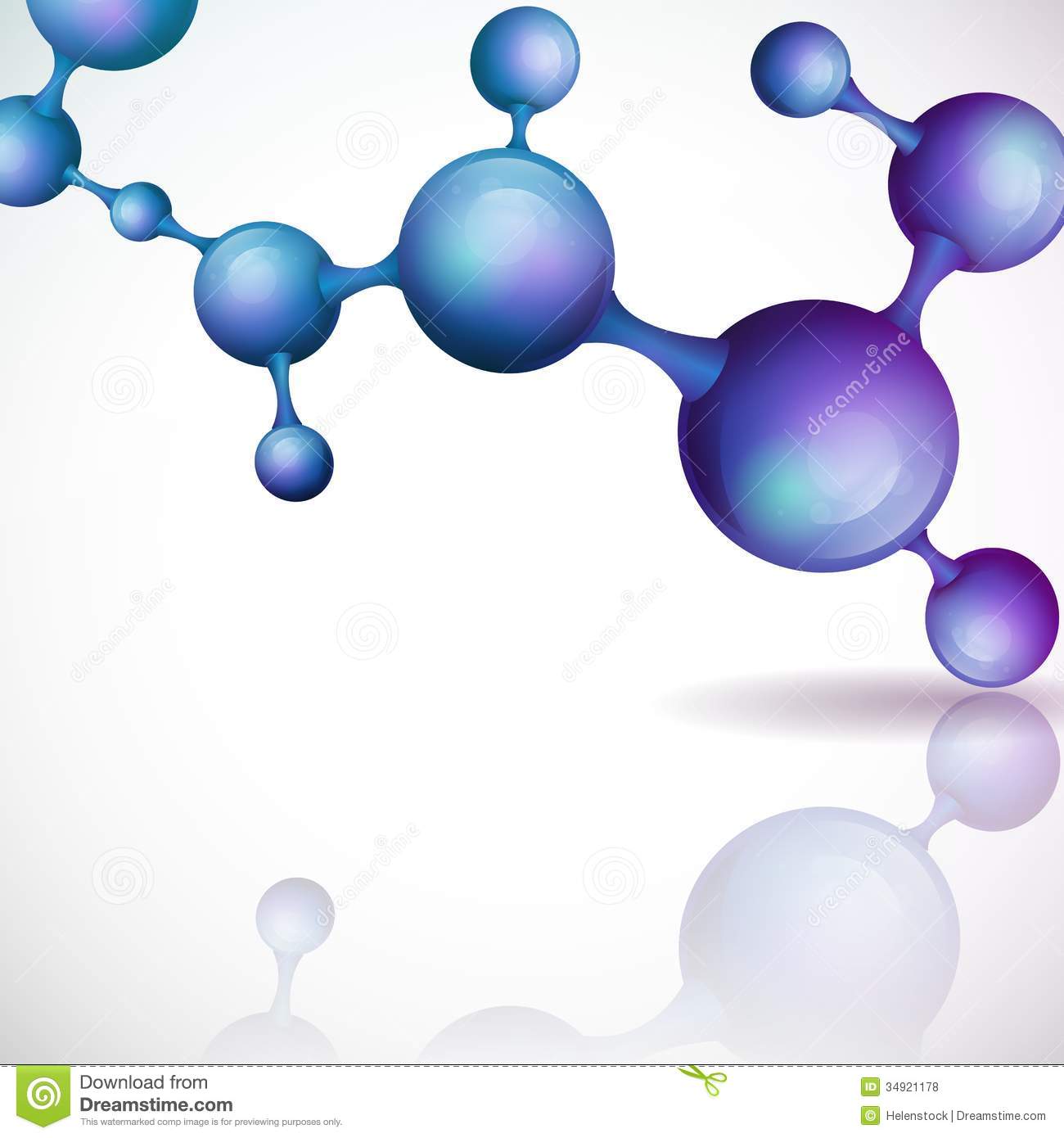 3d Molecules Wallpaper Molecule Background