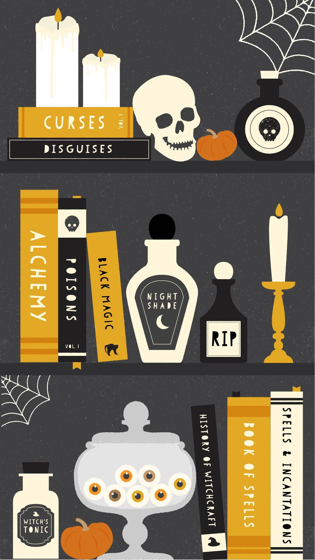 Cute Halloween iPhone Wallpaper