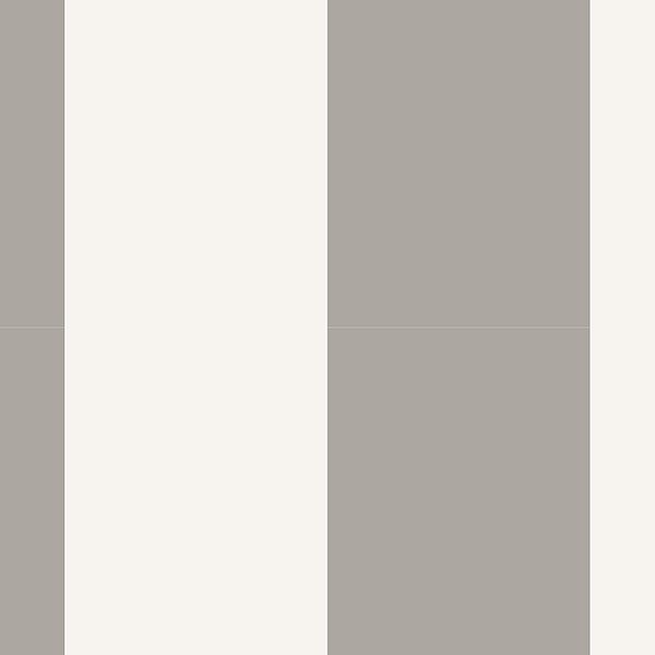 Wide Stripe Pattern Wallpaper Gray White Modern By
