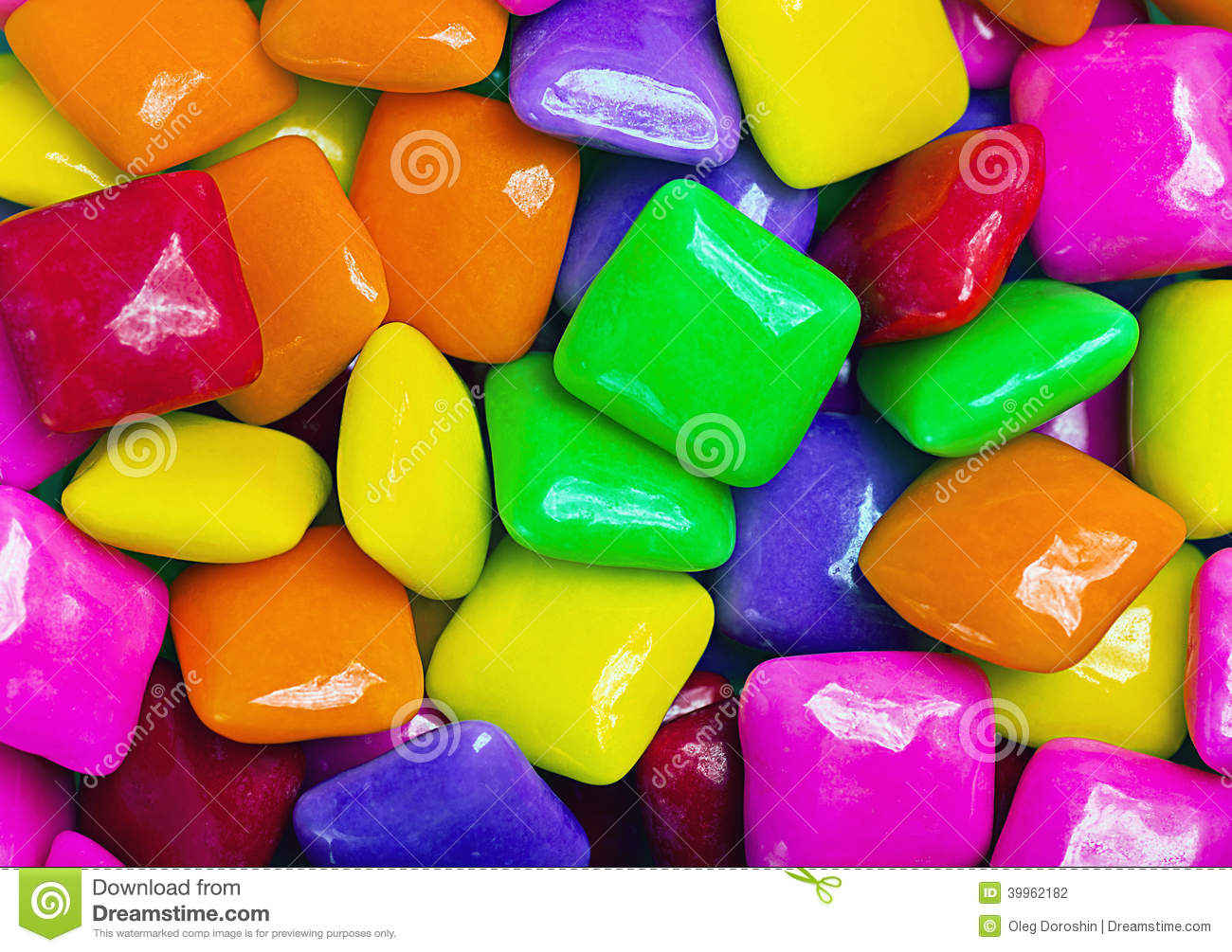 Colorful Gum Background Stock Photo Megapixl
