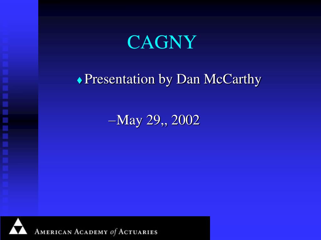 Ppt American Academy Of Actuaries Powerpoint Presentation