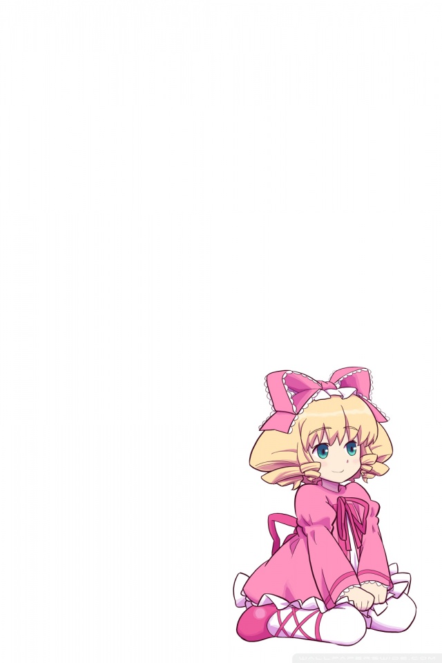 Anime Cute Little Girl Ultra HD Desktop Background Wallpaper For