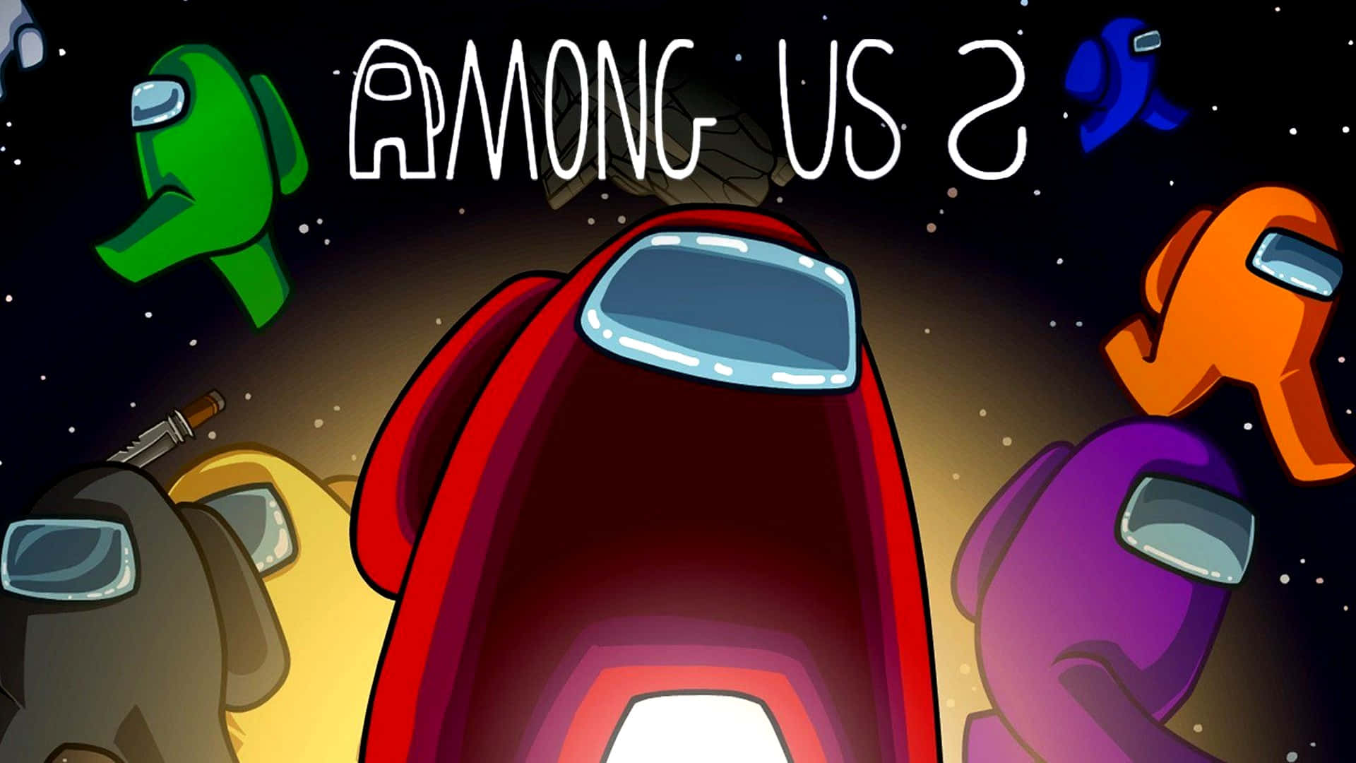 Among Us Character Wallpaper