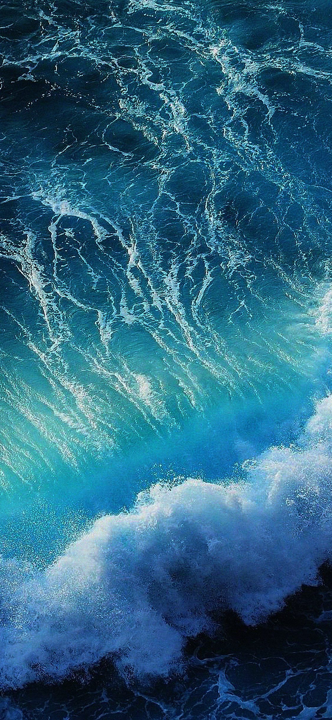 Wave Ocean Iphone X Gaming Desktop Wallpapers Pinterest
