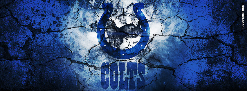 Indianapolis Colts Grunged Logo Cover Wallpaper