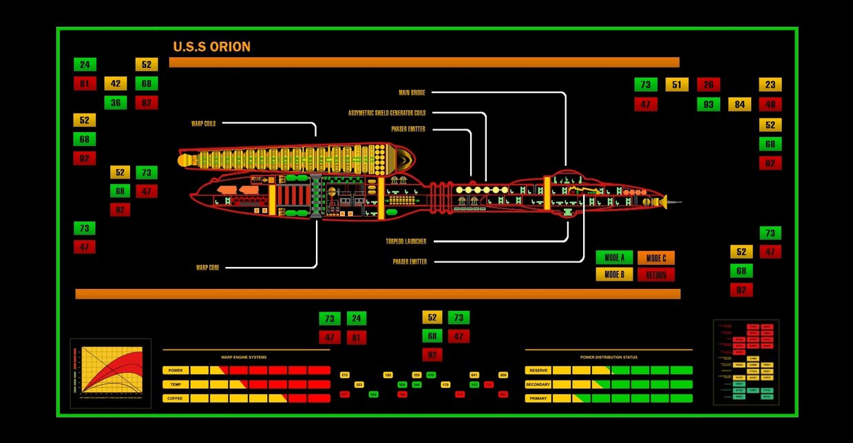 Star Trek Tos Style Msd U S Orion By Calamitysi