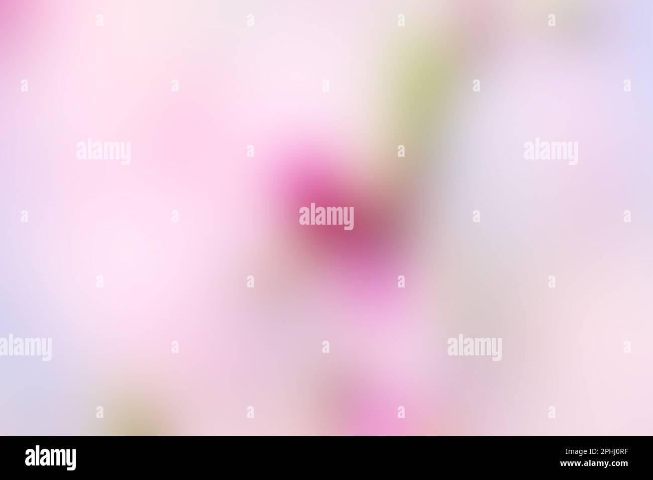 Abstract Defocus Gradient Color Background In Pink And White