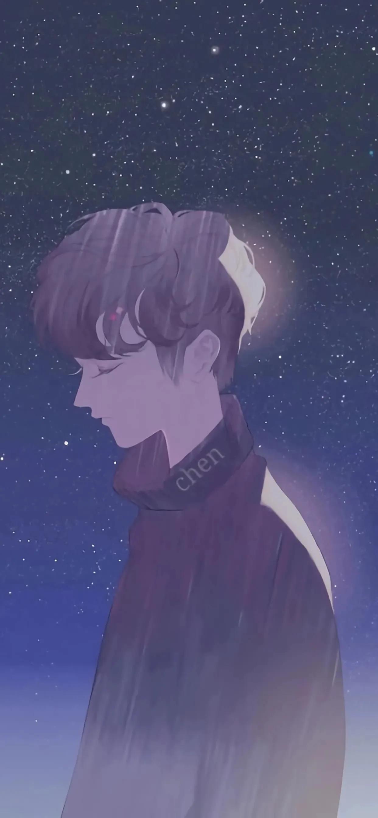 Aesthetic Anime Couple Wallpaper