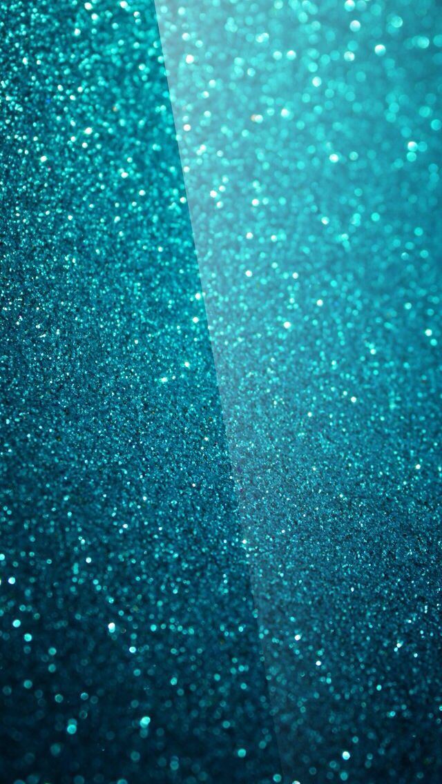 Iphone Wallpaper Blue Glitter