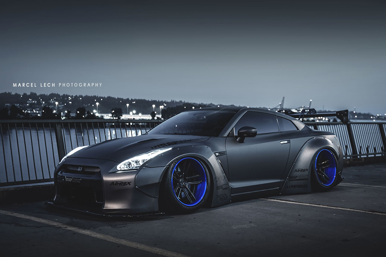 Nissan Gt R By Liberty Walk Front Photo Vancouver Canada
