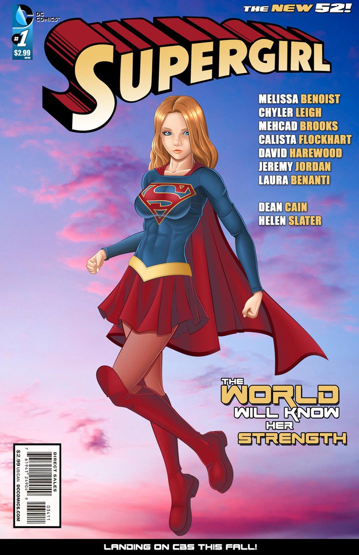 Melissa Benoist S Supergirl Suit By Spacecowboytv