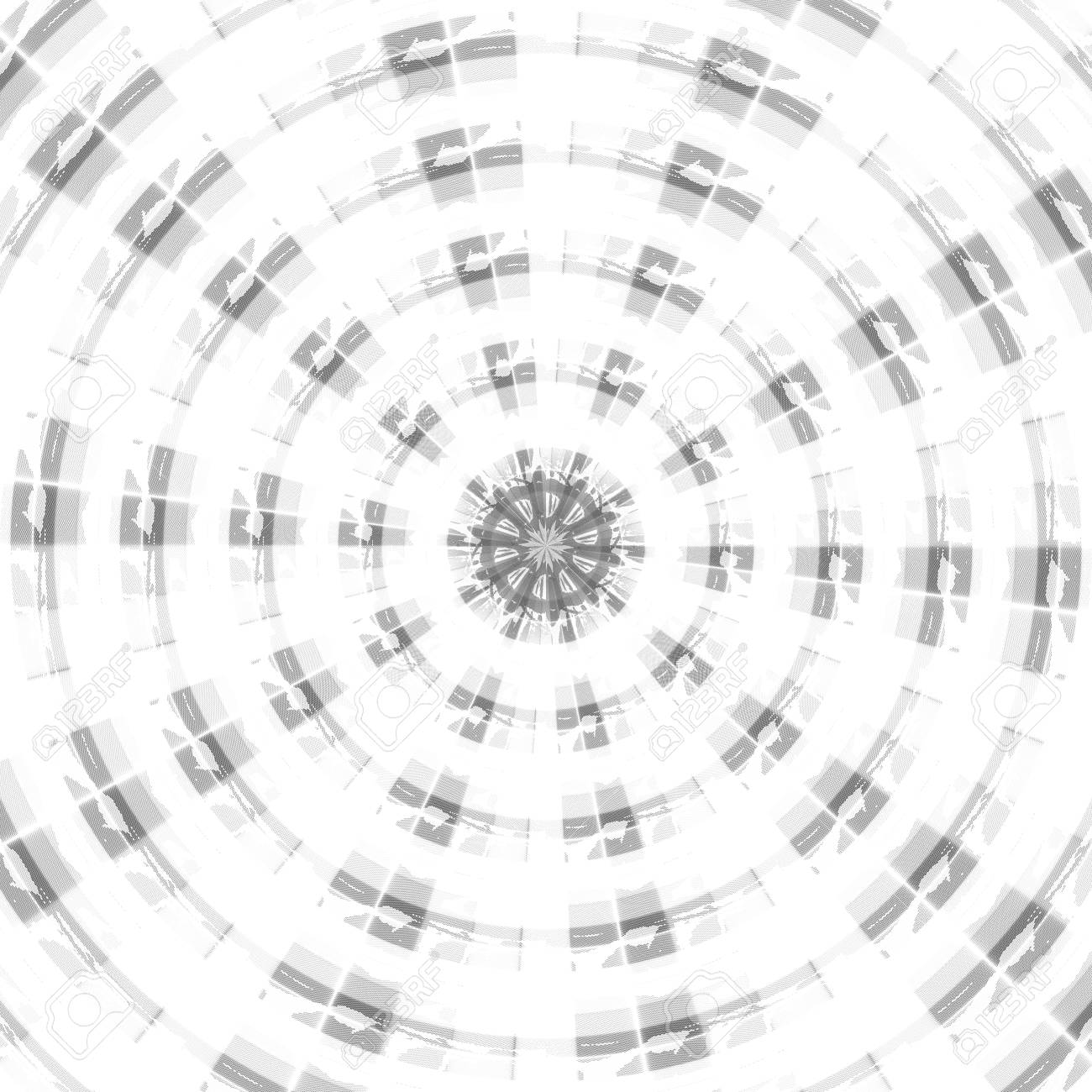Asymmetrical Abstract Black And White Kaleidoscopic Background 1300x1300