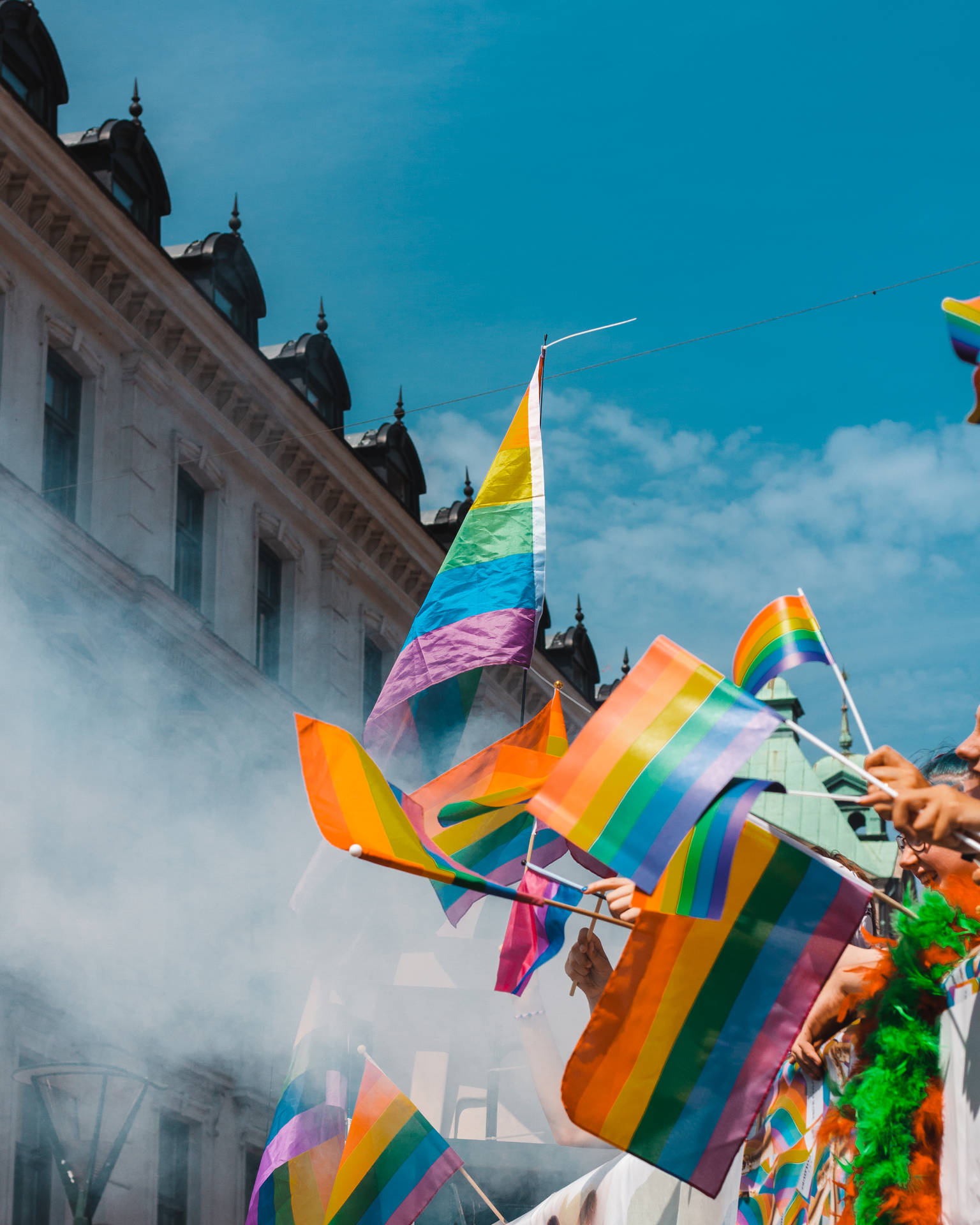 Lgbt Flag Wallpaper