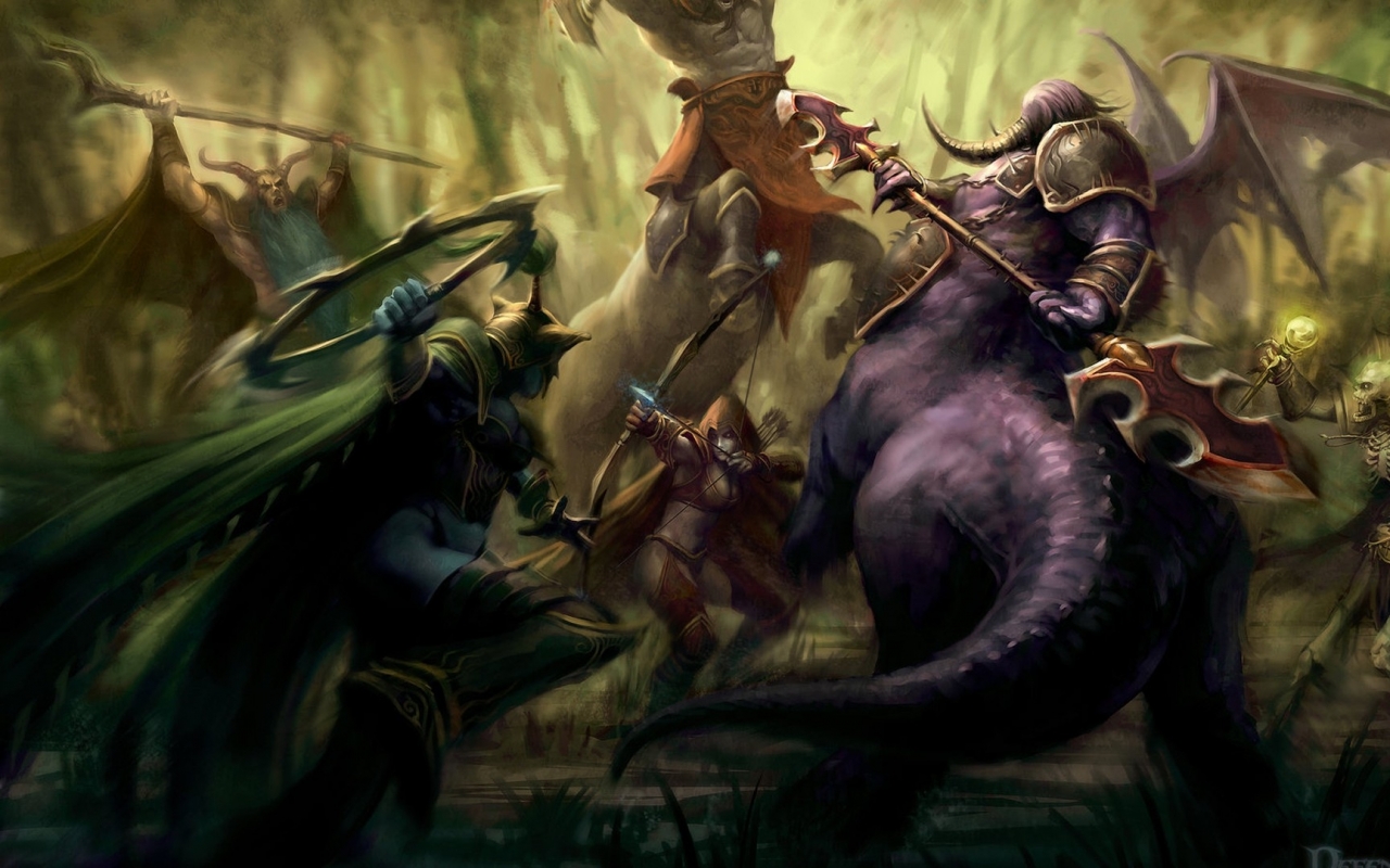World Of Warcraft Dota Wallpaper