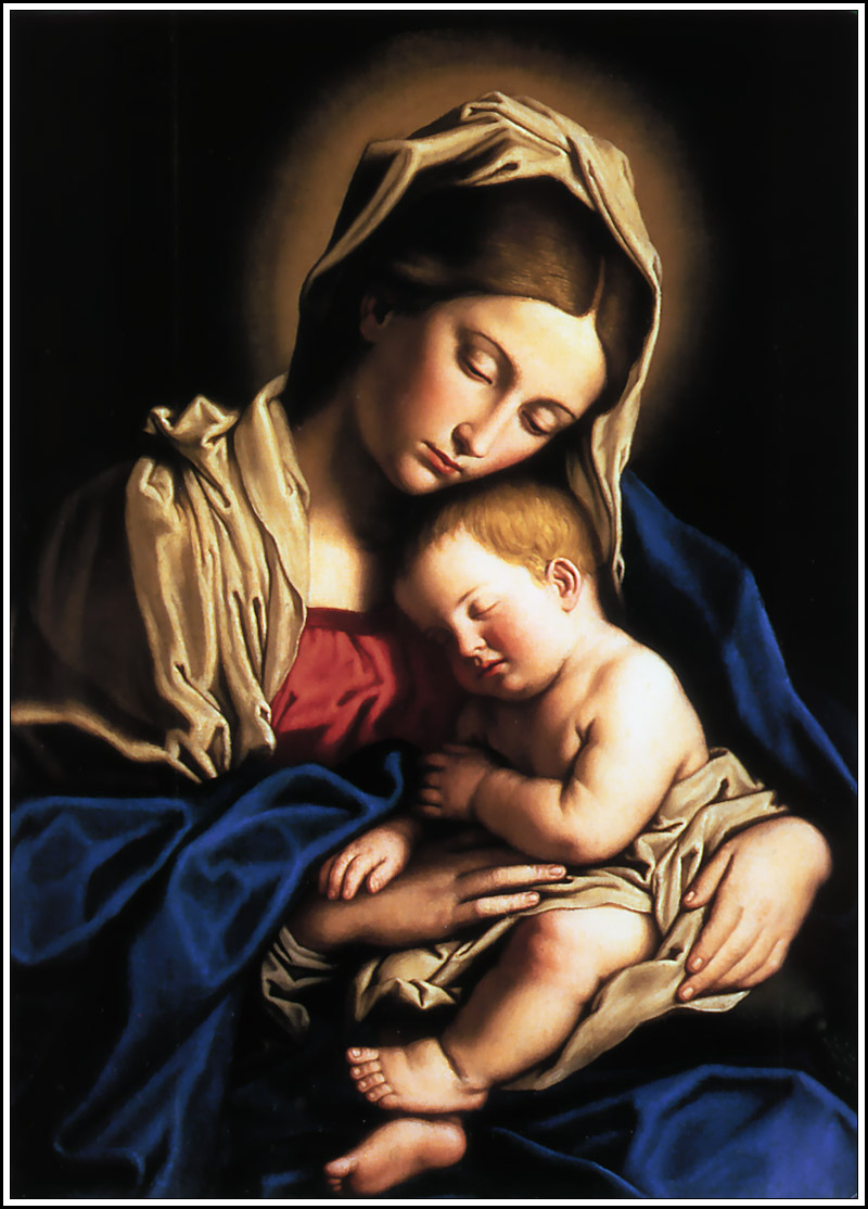 69+] Mother Mary With Baby Jesus Wallpaper - WallpaperSafari