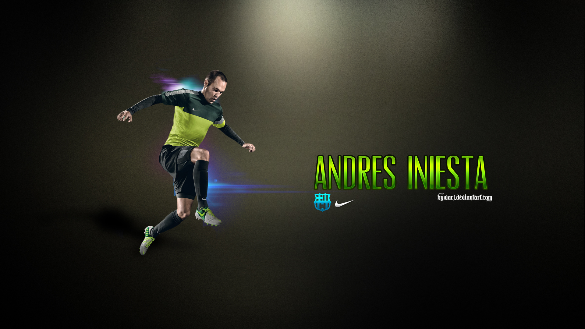 Andres Iniesta Wallpaper By Bywarf