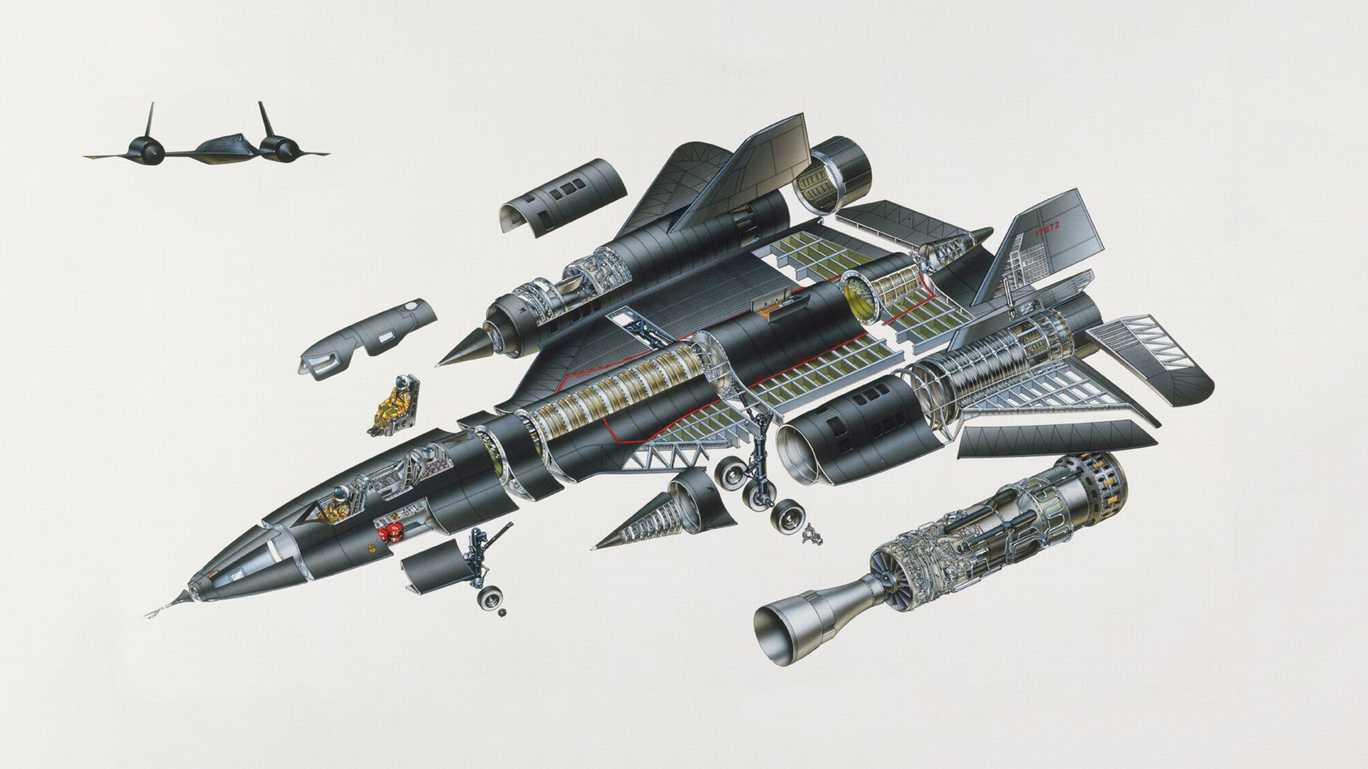 Sr Blackbird Military Jet Jets Spy Wallpaper Background