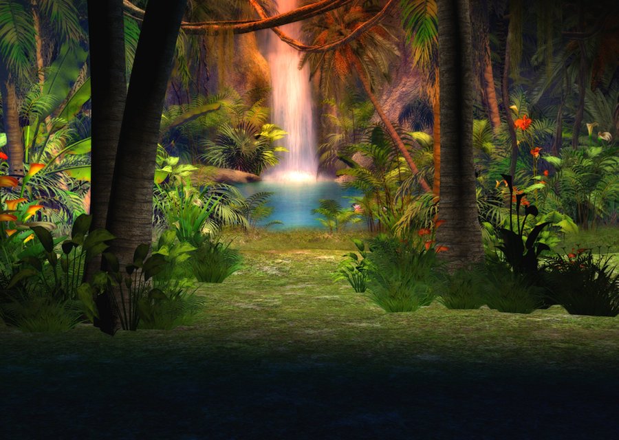 Jungle Background By Lil Mz