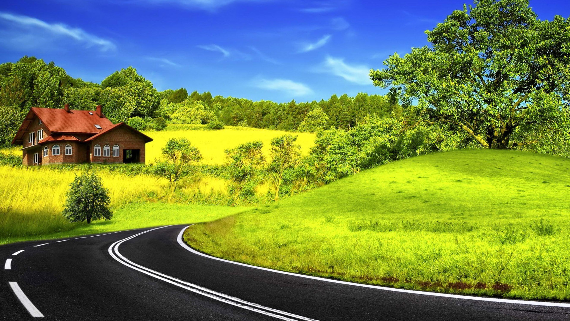 For A Road Trip Mac Background Nature Wallpaper HD