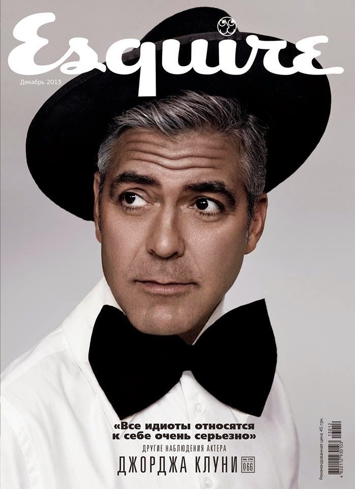 Goerge Clooney Esquire Dcwdesign