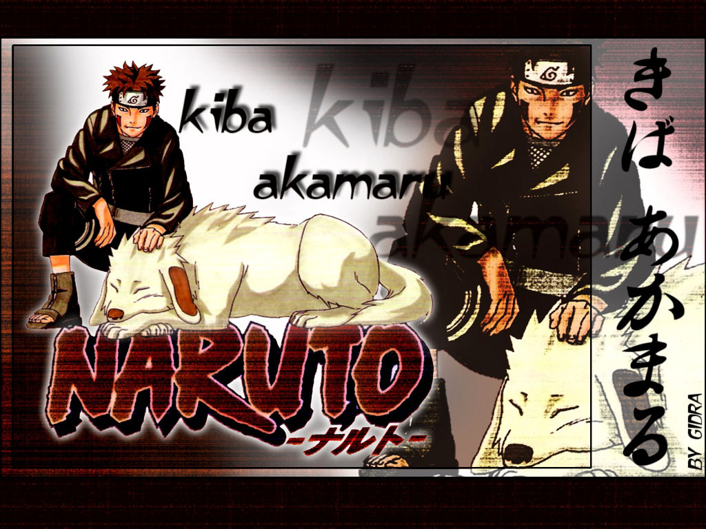Download the Naruto anime wallpaper titled Shippuden Kiba 1024x768