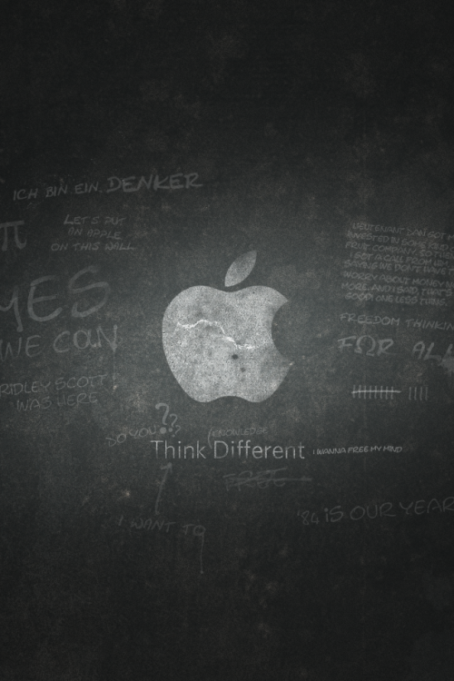 iPhone 4s Wallpaper Apple Logo