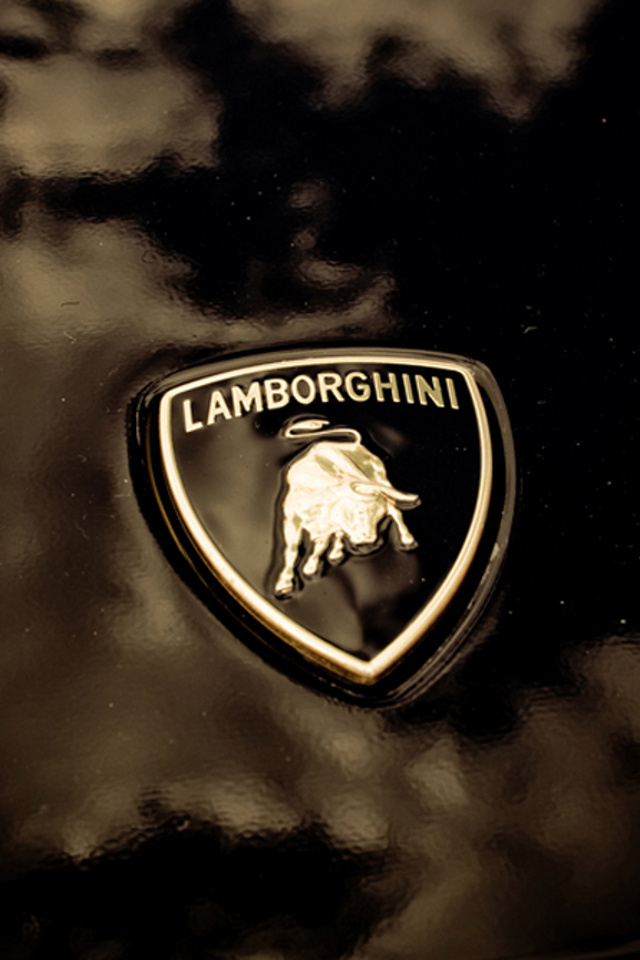 Wallpaper Lamborghini For iPhone Logo