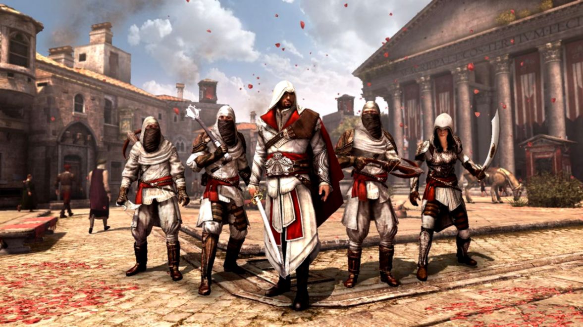 Assassins Creed Brotherhood Game HD Wallpaper Warrior