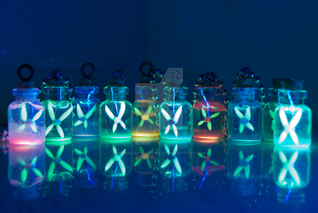 Glowing Fairy Bottles Inspired By Legend Of Zelda