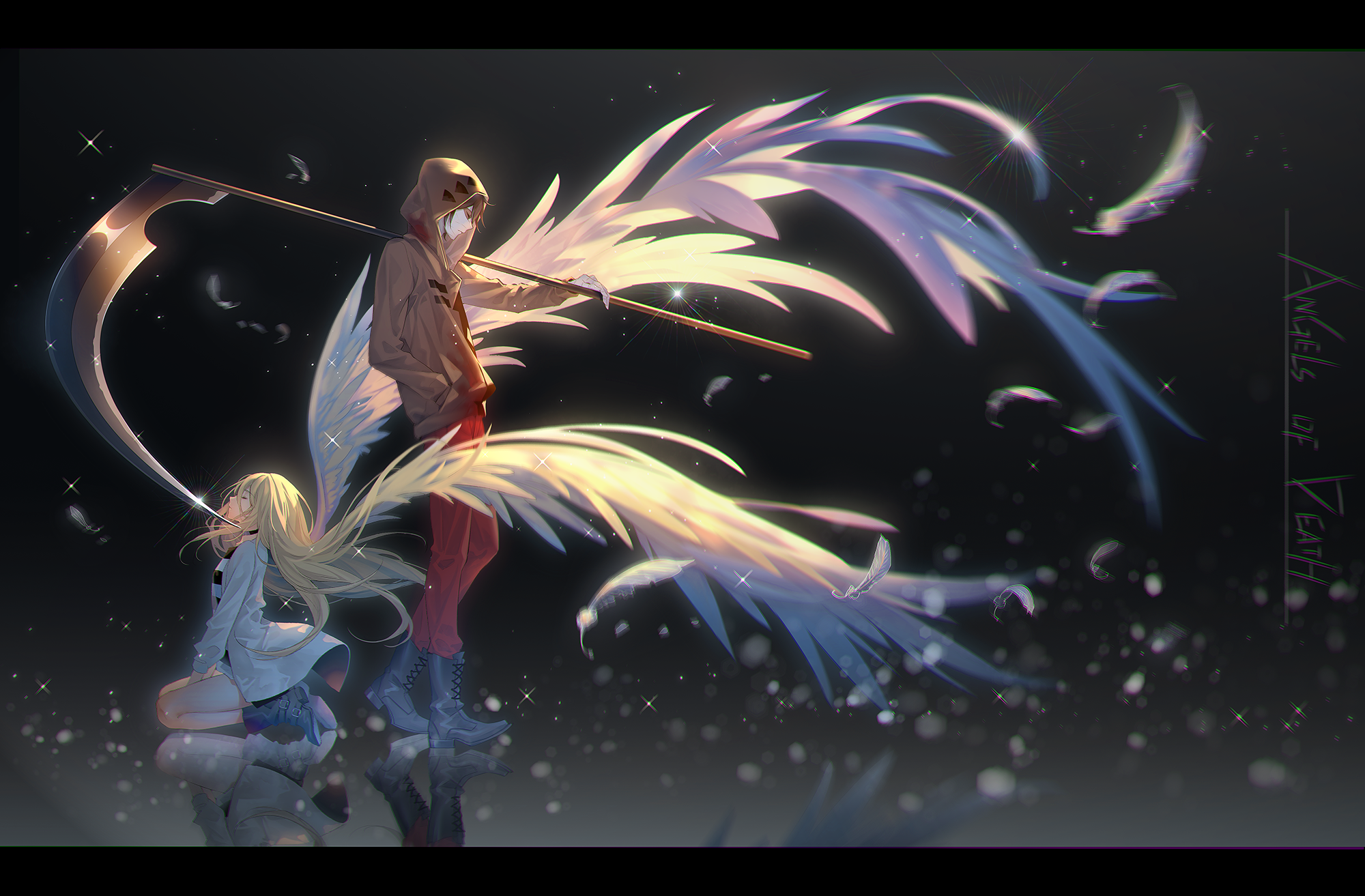 HD Angels Of Death Anime Wallpaper By Tid