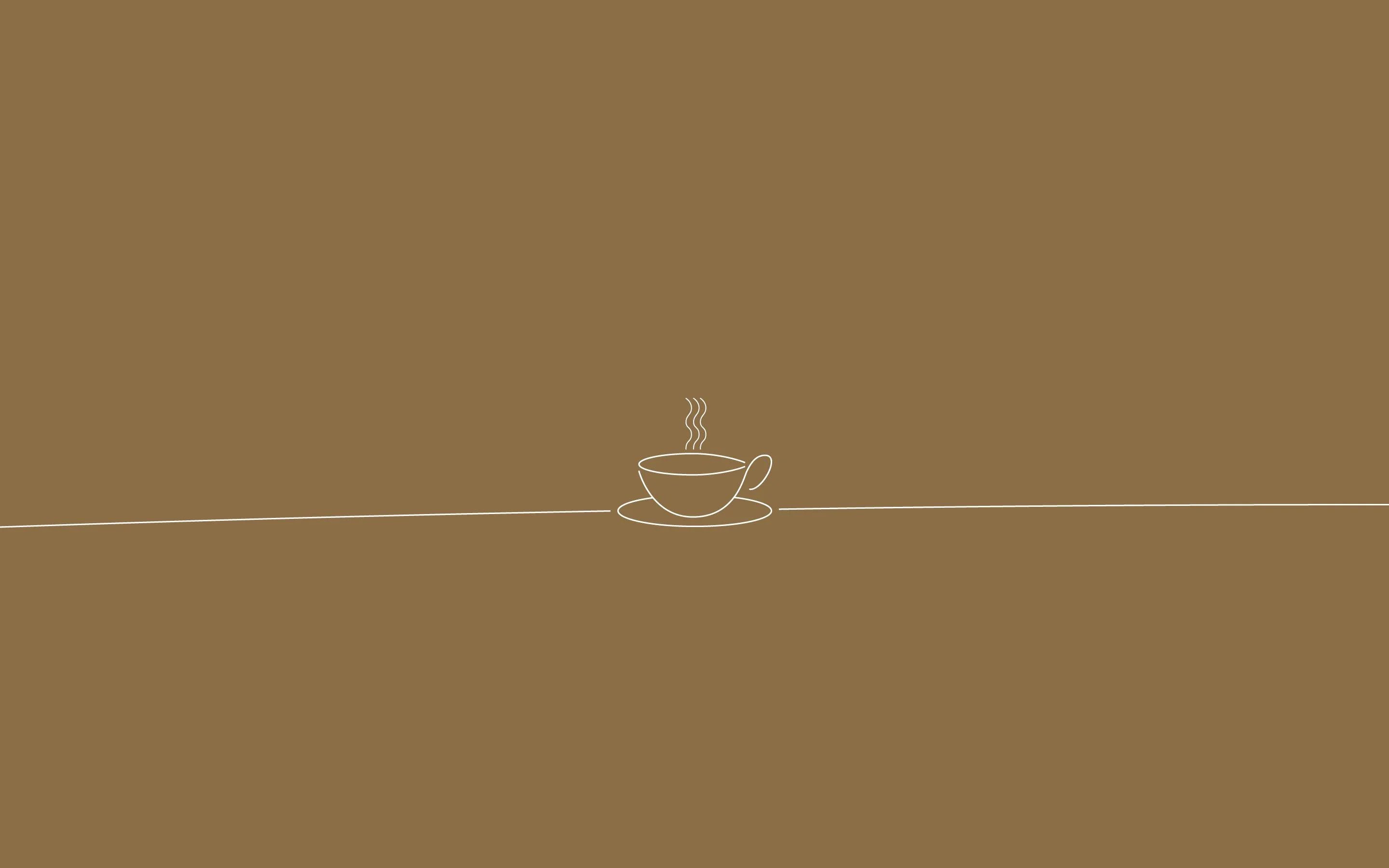 Beige Minimalist Aesthetic Vintage Desktop Wallpaper