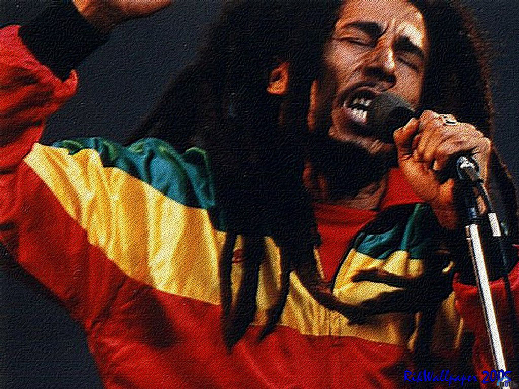 Wallpaper Singer Bob Marley Sing