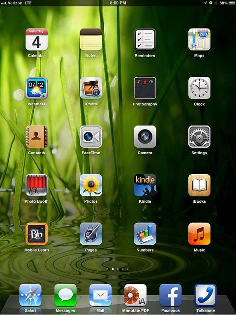 Show Us Your iPad Mini Lock And Home Screen iPhone