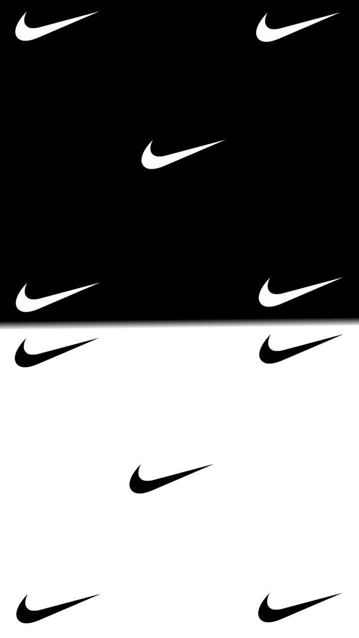 Nike Black White Wallpaper Logo Nikes