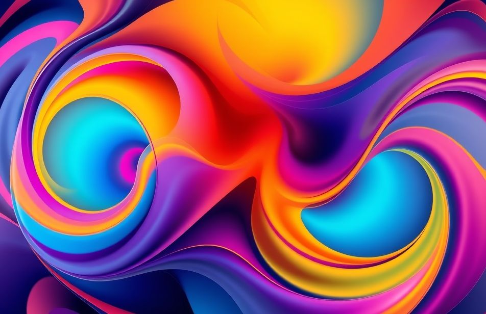 Abstract Dual Monitor Wallpaper
