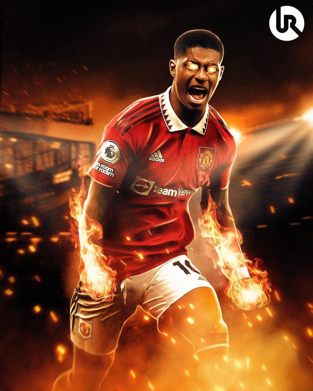 Utd On X Marcus Rashford Has Scored Four Goals In