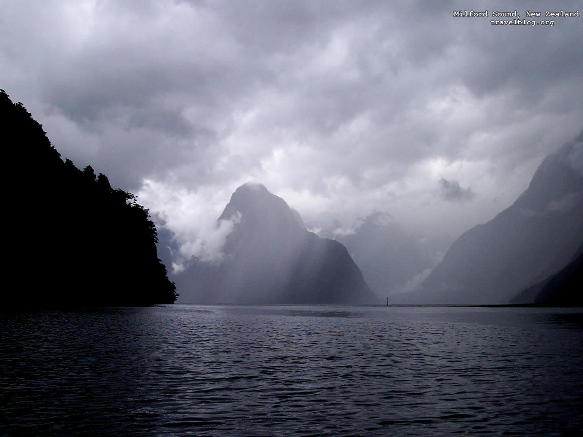 Milford Sound New Zealand Right Click And Choose Set As