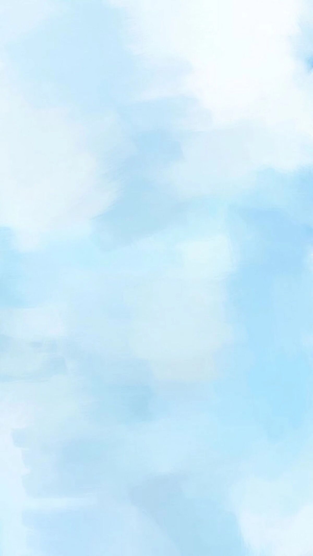 Pastel Aesthetic Blue Cute Background Wallpaper
