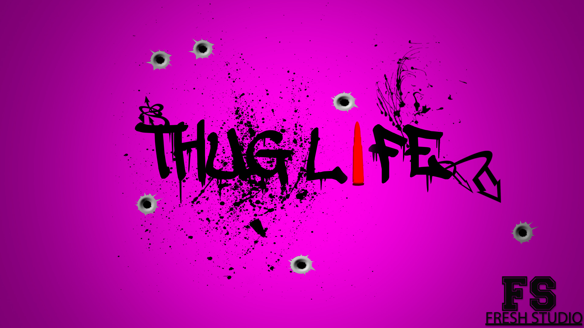 ThugLife Graffiti wallpaper HD by freshofficial on