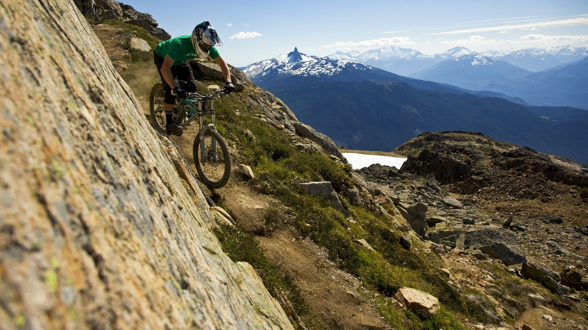 Mountain Biking HD Wallpaper