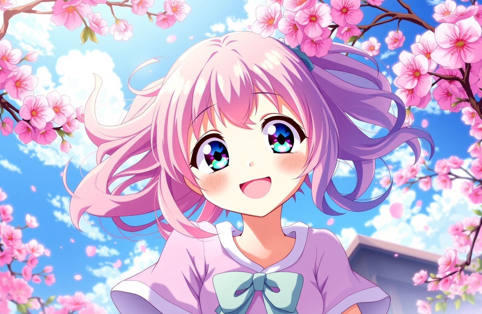 Cute Anime Girl Wallpaper