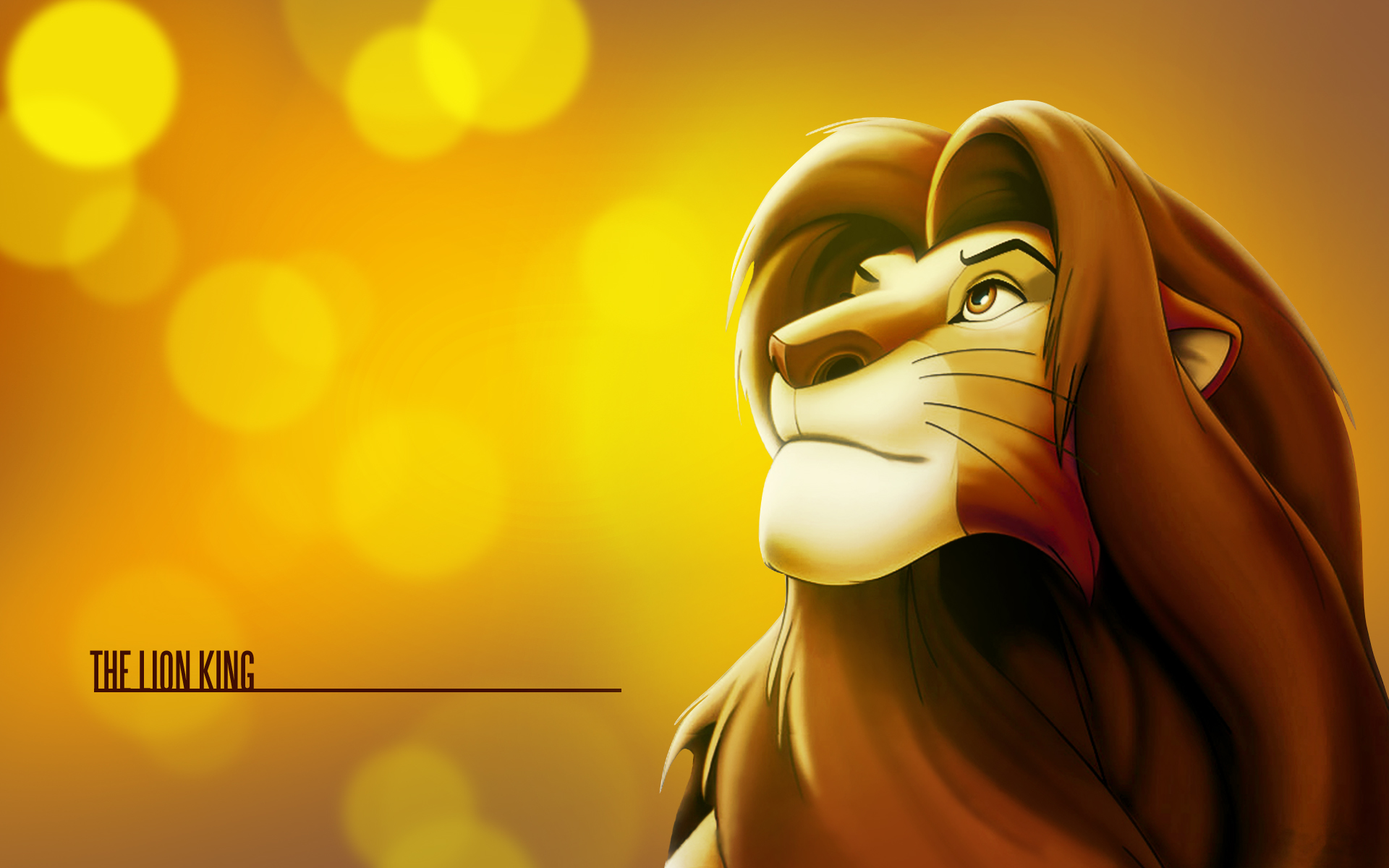 HD Simba Lion King Wallpapers 1920x1200