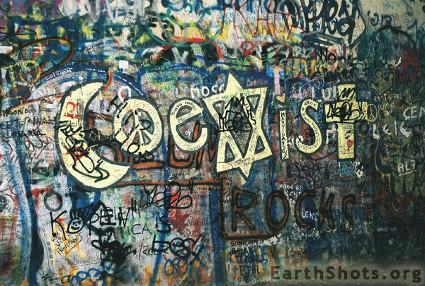 Coexist Poster By Angela Pring Mill