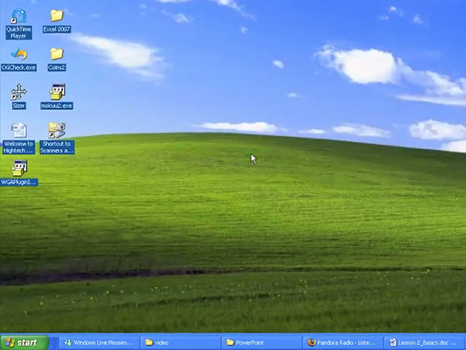Windows Xp The Desktop