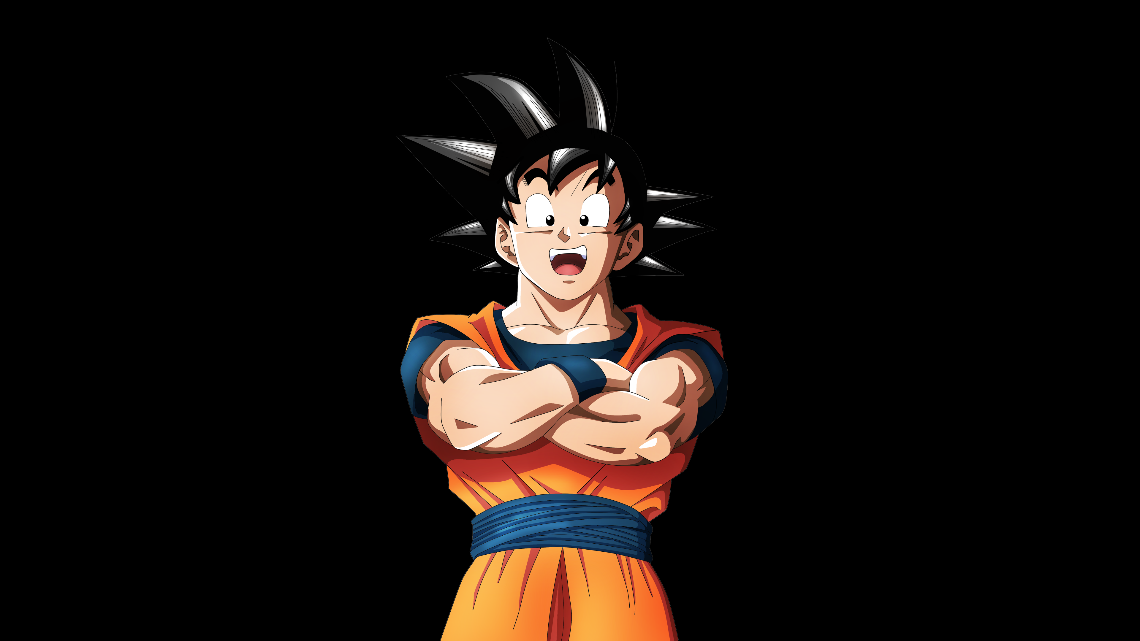 Dragon Ball Super Goku Amoled 8k Wallpaper