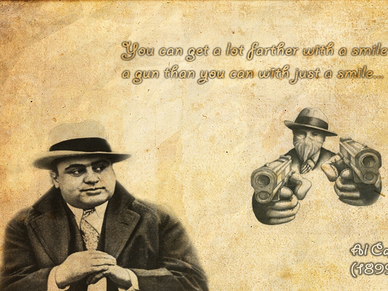 Wallpaper Al Capone