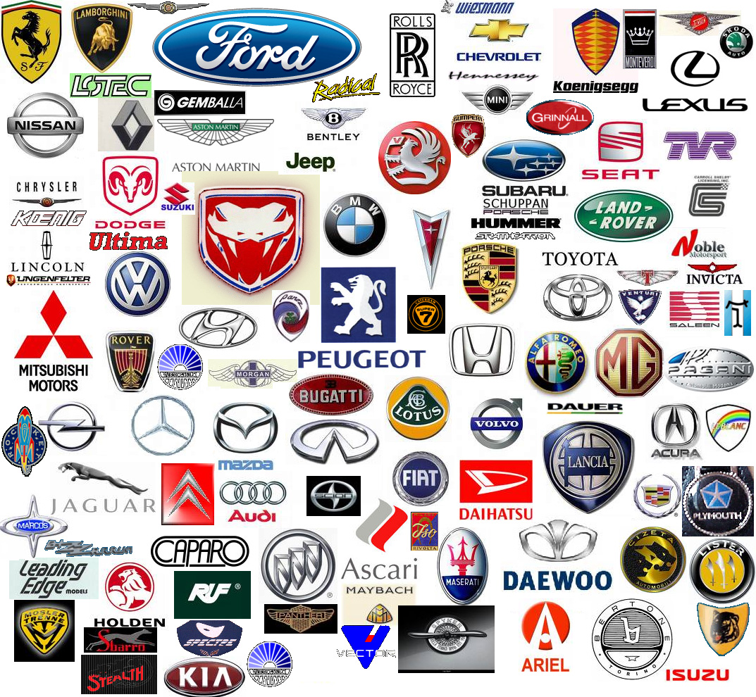 Car Company Logos Auto Cars Concept
